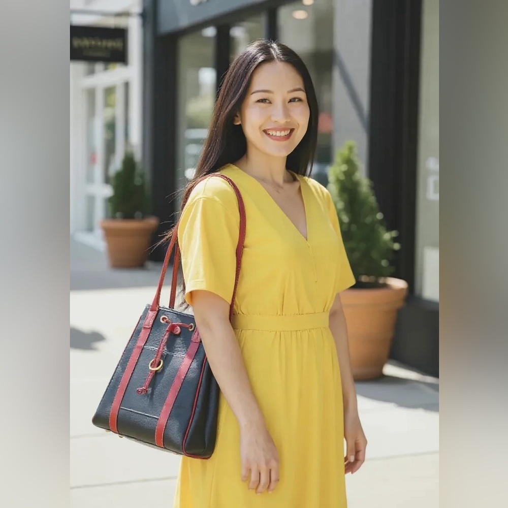 Vintage Lancel Bucket Bag